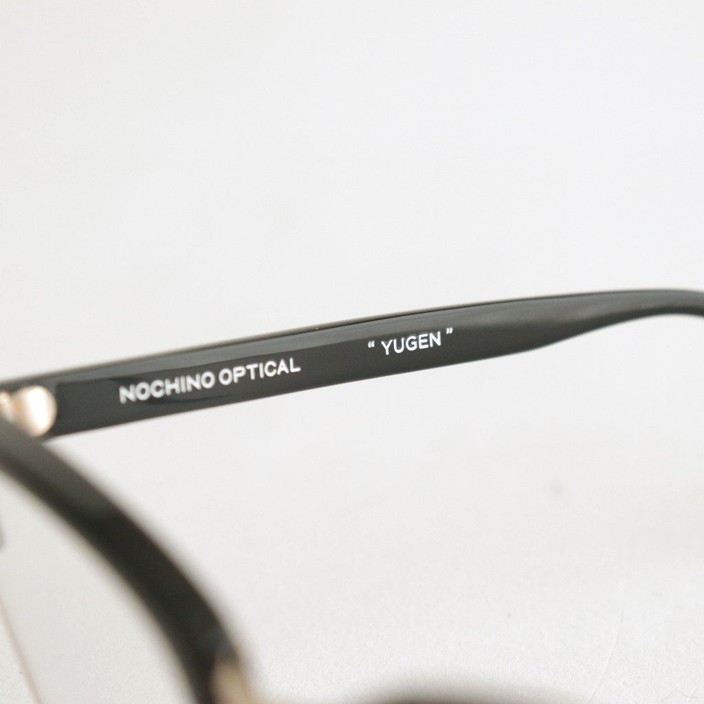 YUGEN #1 GLOSS BLACK & CHAMPAGNE GOLD × CLEAR to GREY [NOCHINO-N4]