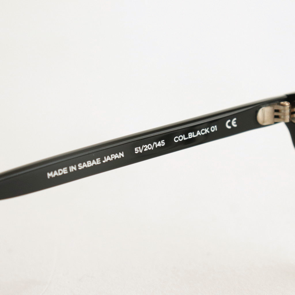 YUGEN #1 GLOSS BLACK & CHAMPAGNE GOLD × CLEAR to GREY [NOCHINO-N4]