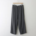 Linen Cupro Track Pants #GRAY [GM241-40237]