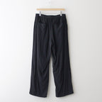 Linen Cupro Track Pants #BLACK [GM241-40237]
