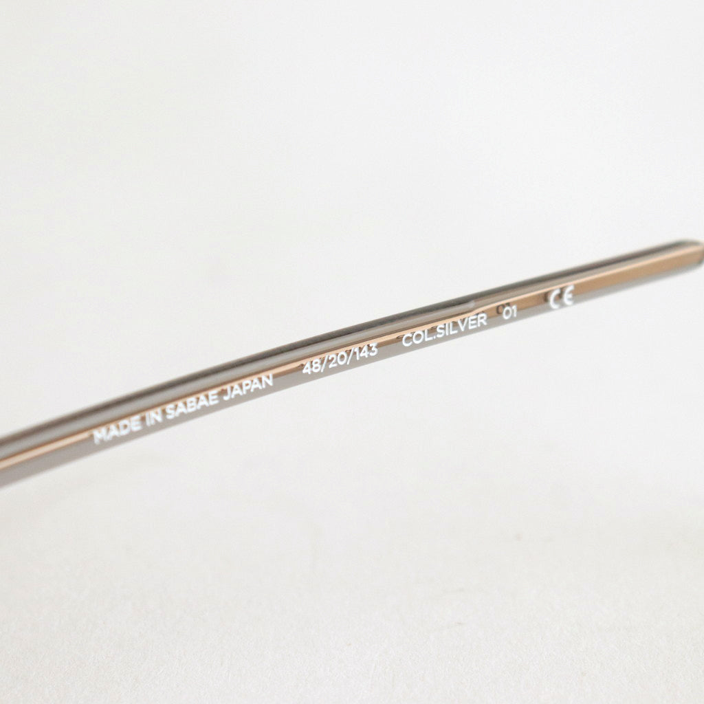 KYOKUSUI #1 PLUTINUM SILVER FLAME × CLEAR to GREY [NOCHINO-N5]