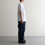 CORPORATE PRINTED S/S TEE - ON LINES #GREIGE [FSC241-70123]