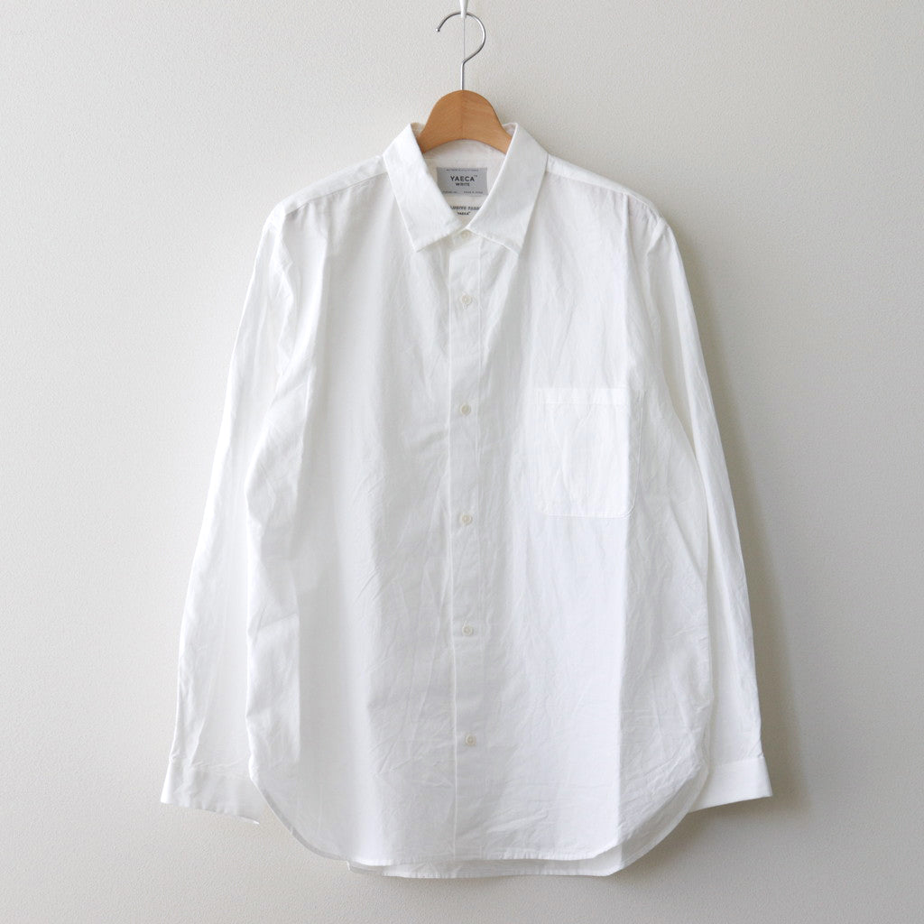 BUTTON SHIRT #white [43151]