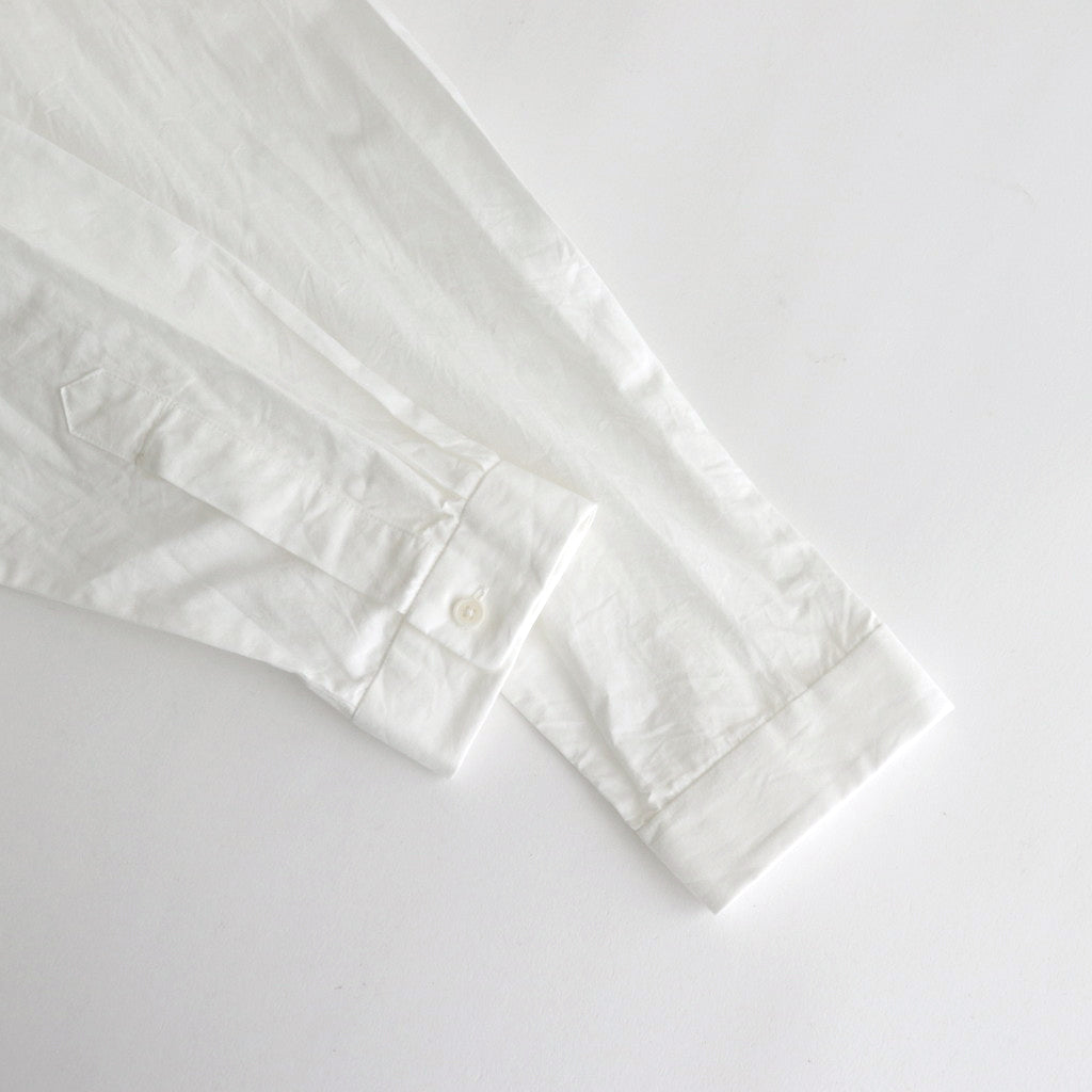 BUTTON SHIRT #white [43151]
