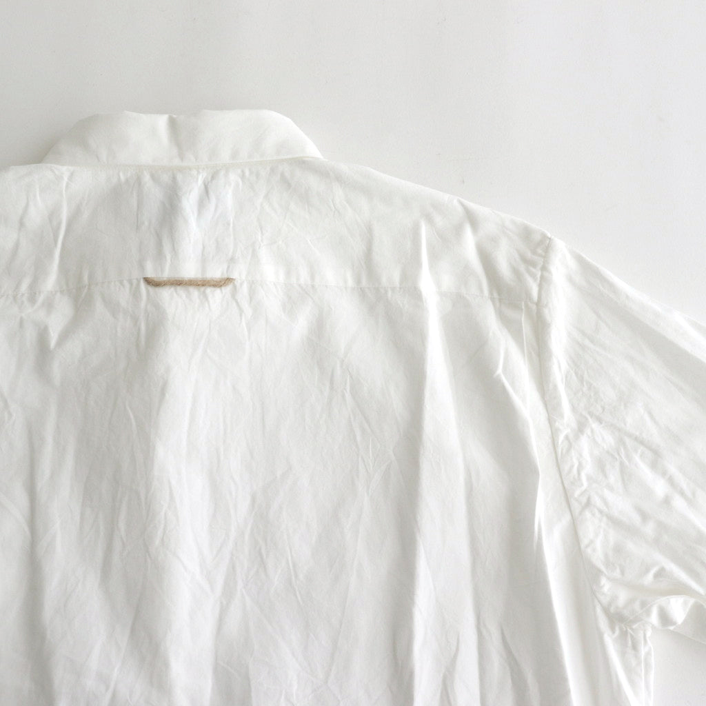 BUTTON SHIRT #white [43151]