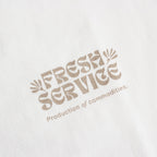 CORPORATE PRINTED S/S TEE - ON LINES #GREIGE [FSC241-70123]