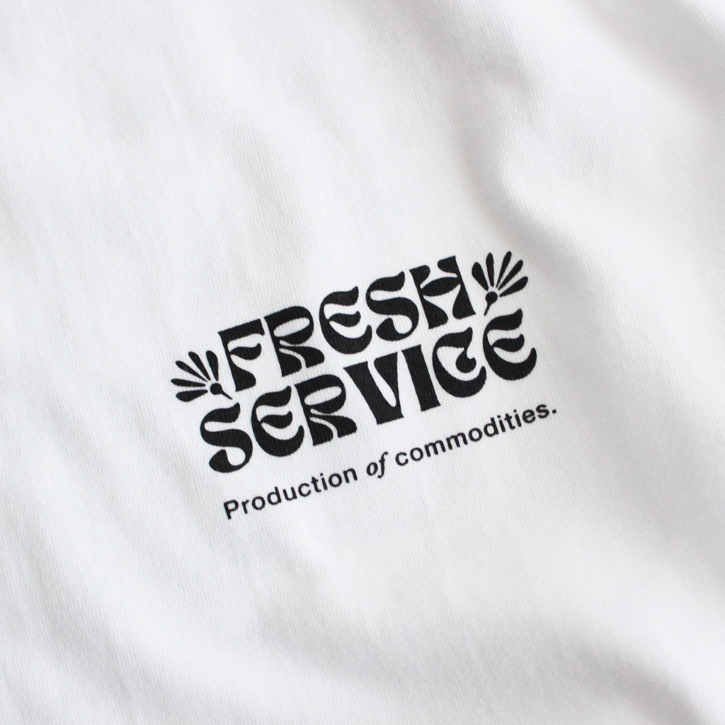 CORPORATE PRINTED S/S TEE - ON LINES #BLACK [FSC241-70123]