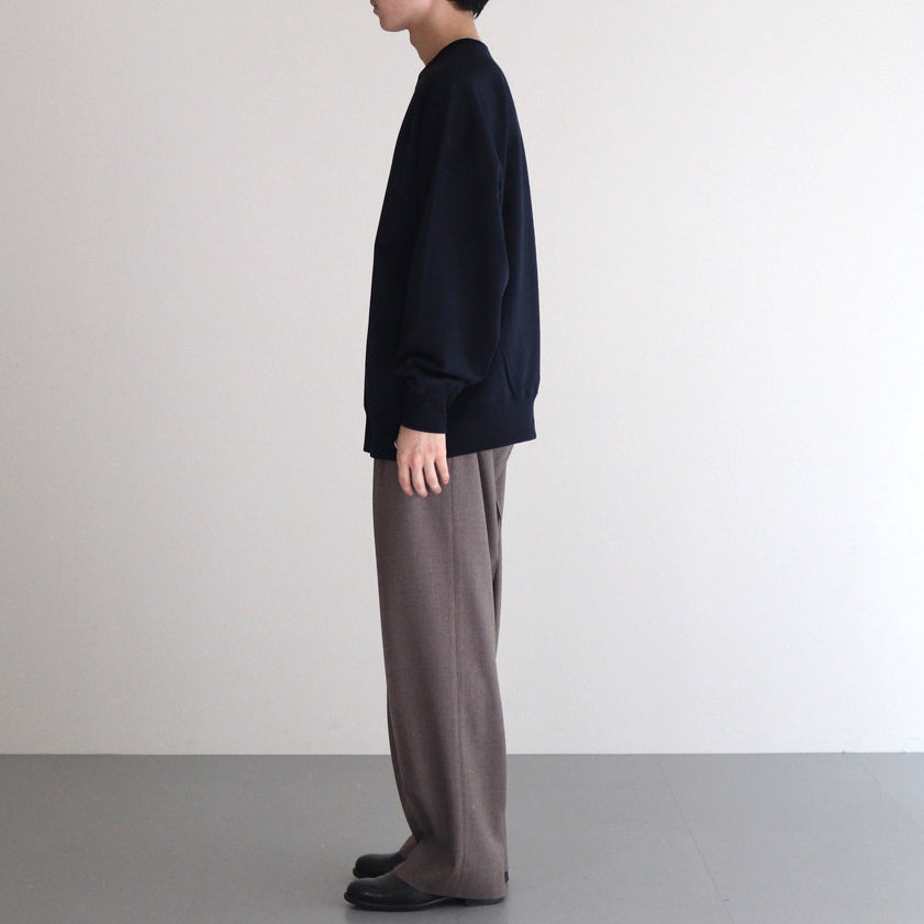 SUPER LIGHT WOOL SLACKS #TOP BROWN [A24AP02OS]