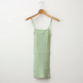 ORGANIC SOFT RIB CAMISOLE #LIGHT GREEN [A24SC05OT]