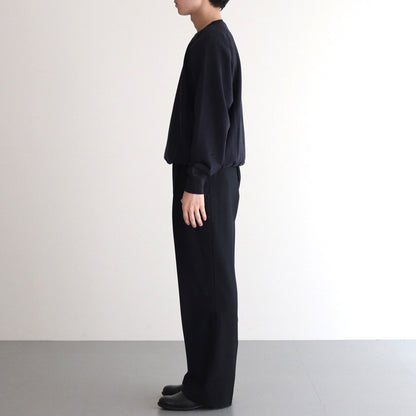 SUPER LIGHT WOOL SLACKS #BLACK [A24AP02OS]