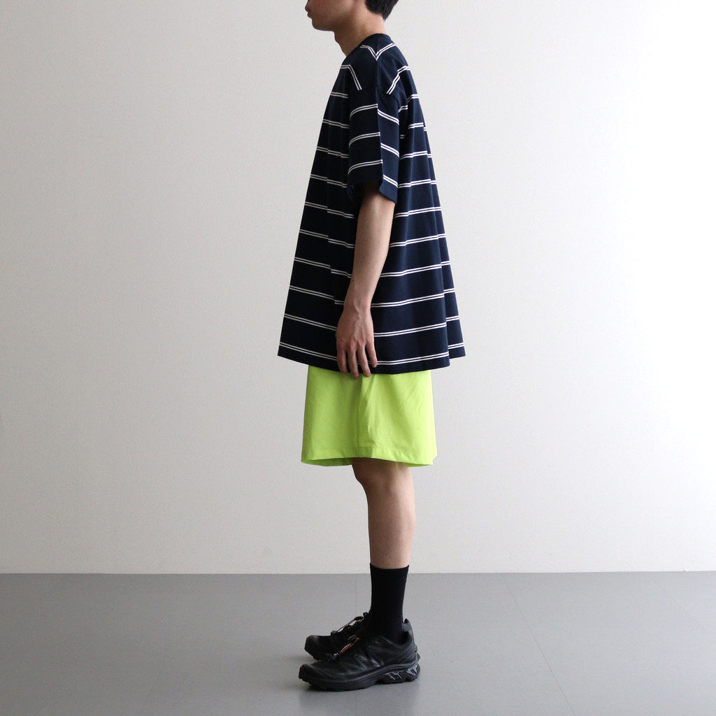 MULTI BORDER S/S TEE #NAVY [FSC241-70101]