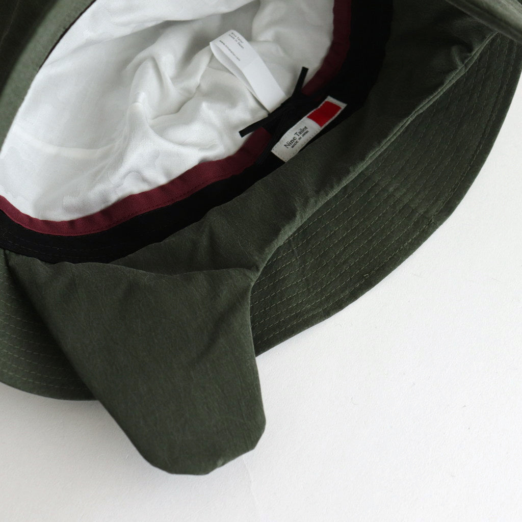 Elm Flap Hat #OLIVE [N-1113]