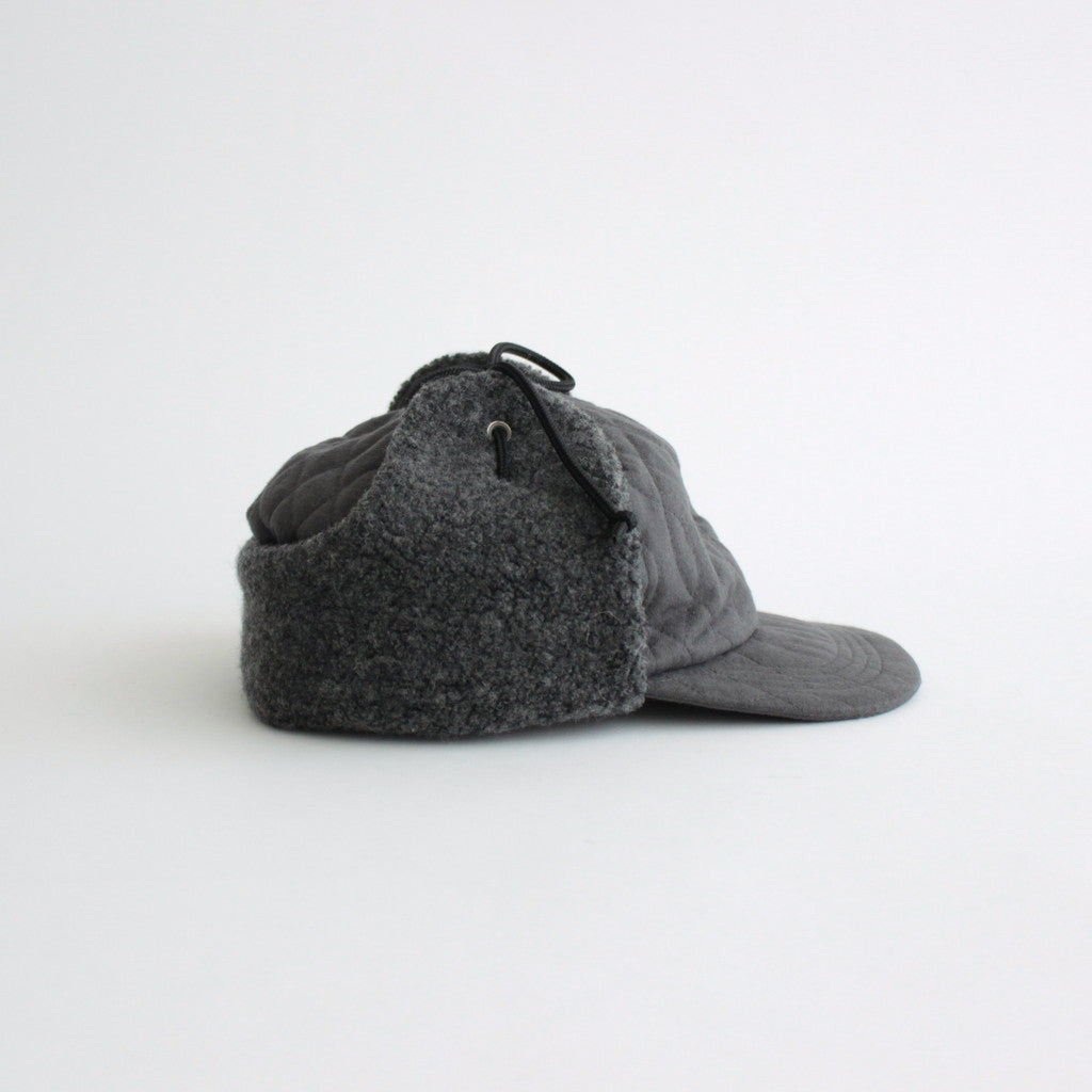 Rosette Flap Cap #C.Grey [N-1334]