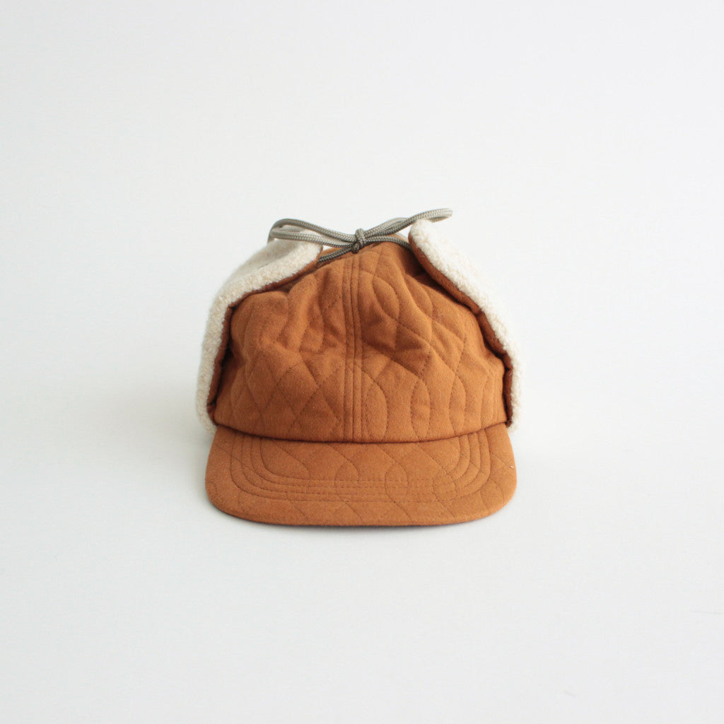 Rosette Flap Cap #Orange [N-1334]