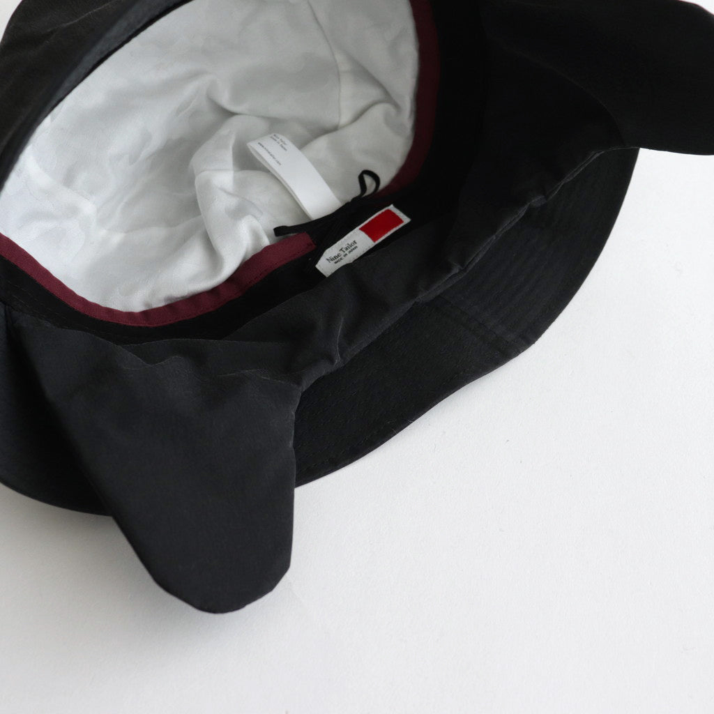 Elm Flap Hat #BLACK [N-1113]