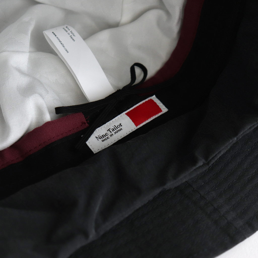 Elm Flap Hat #BLACK [N-1113]