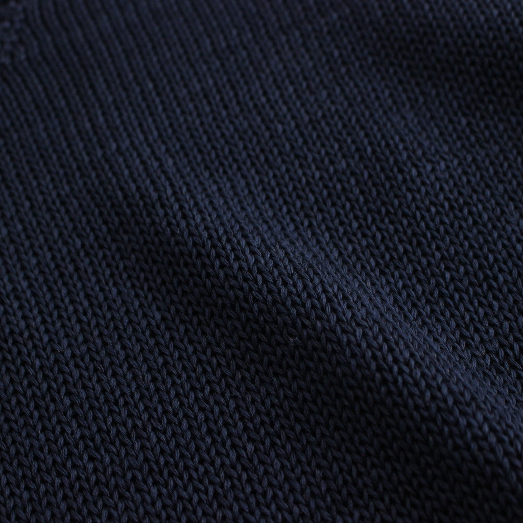 Cotton Gima x Ester Jersey Embossed Sweater #BLACK [HM-N003-051]