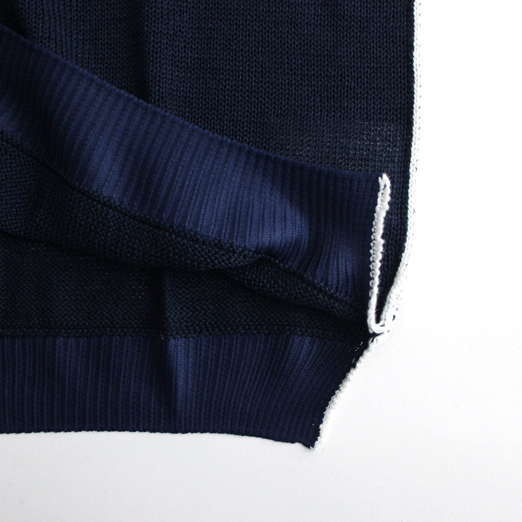 Cotton Gima x Ester Jersey Embossed Sweater #BLACK [HM-N003-051]