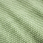 ORGANIC SOFT RIB HENLEY NECK L/S TEE #LIGHT GREEN [A24SP03OT]