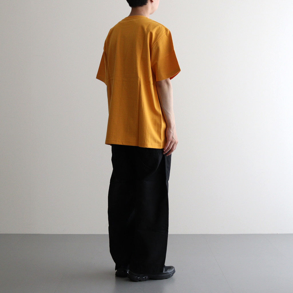 Waste Cotton S/S Tee #YELLOW [TP241-70010]