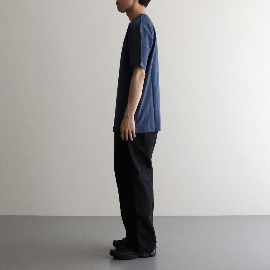 Waste Cotton S/S Tee #NAVY [TP241-70010]