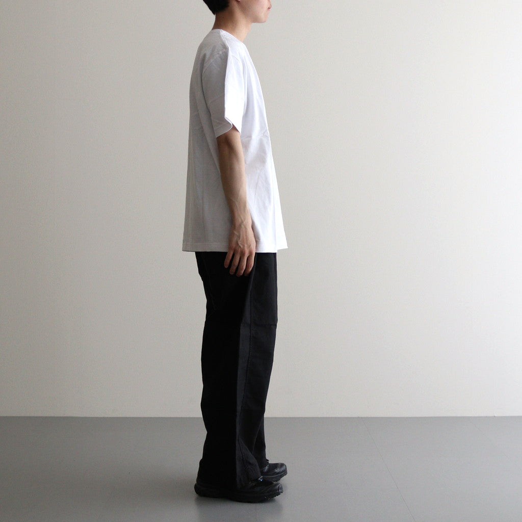 Waste Cotton S/S Tee #WHITE [TP241-70010]