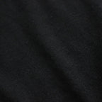 HARD TWIST HIGH GAUGE WOOL SILK KNIT SKIPPER POLO #BLACK [A24SP02WS]