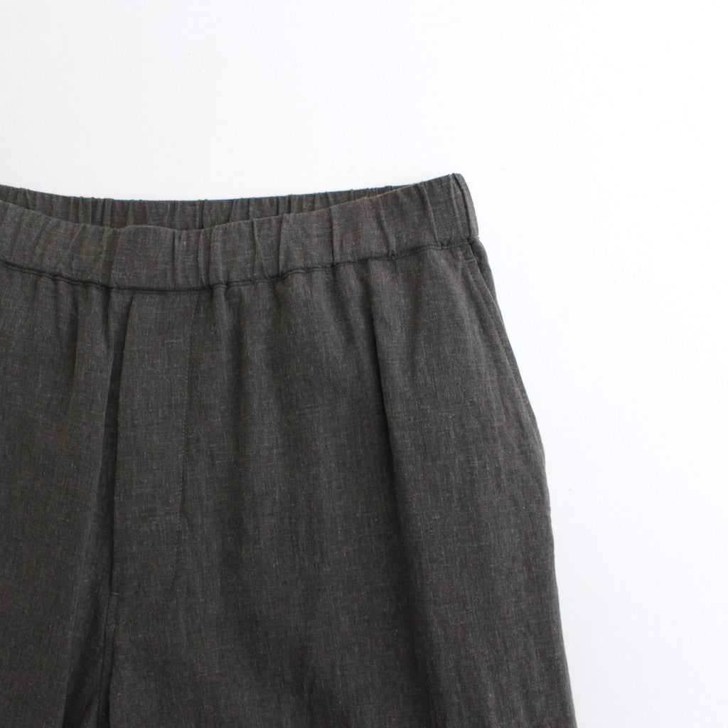 Linen Cupro Track Pants #GRAY [GM241-40237]