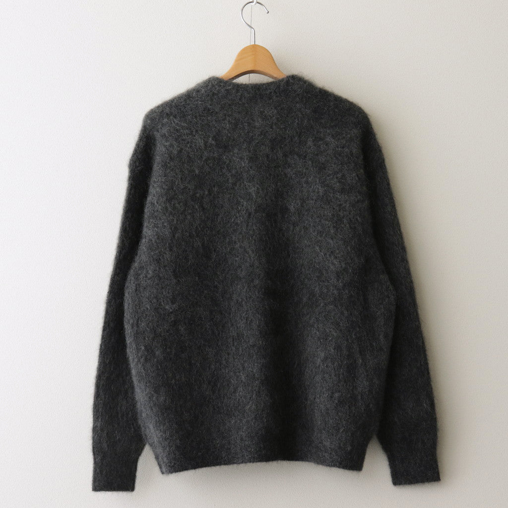 Mohair V/N Cardigan #C.Gray [2303-015] – ciacura