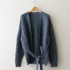 Suri Alpaca Short Gown #Blue [2303-016]