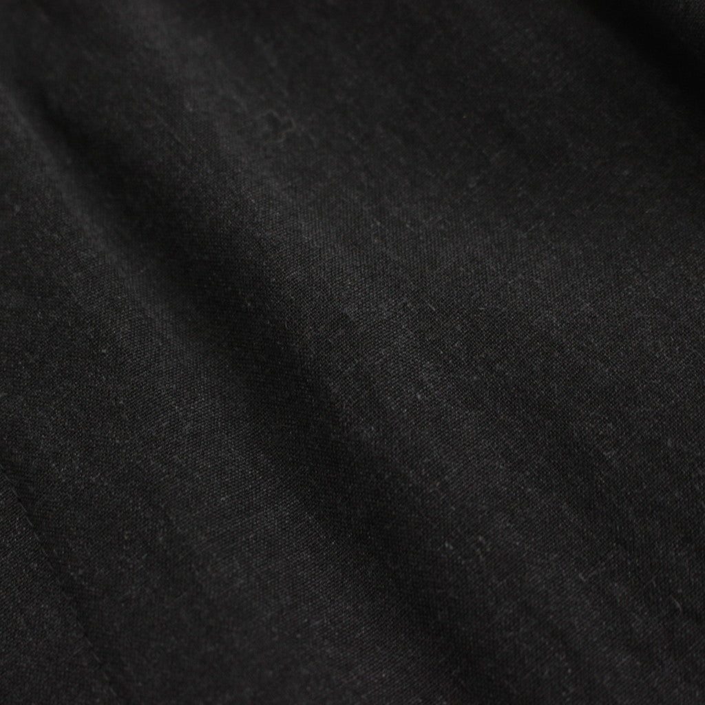 Linen Cupro Track Pants #BLACK [GM241-40237]