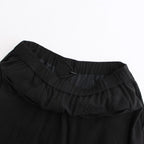 Linen Cupro Track Pants #BLACK [GM241-40237]