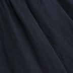 Linen Easy Wide Pants #NAVY [GL241-40278B]