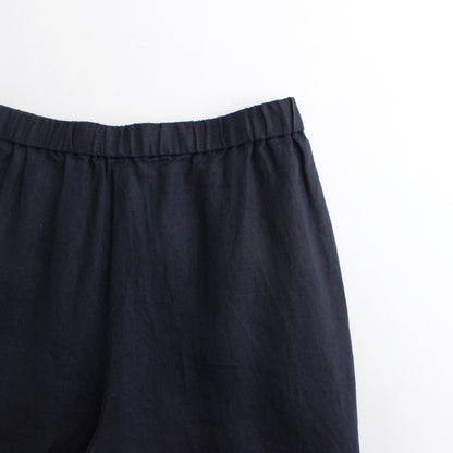 Linen Easy Wide Pants #NAVY [GL241-40278B]
