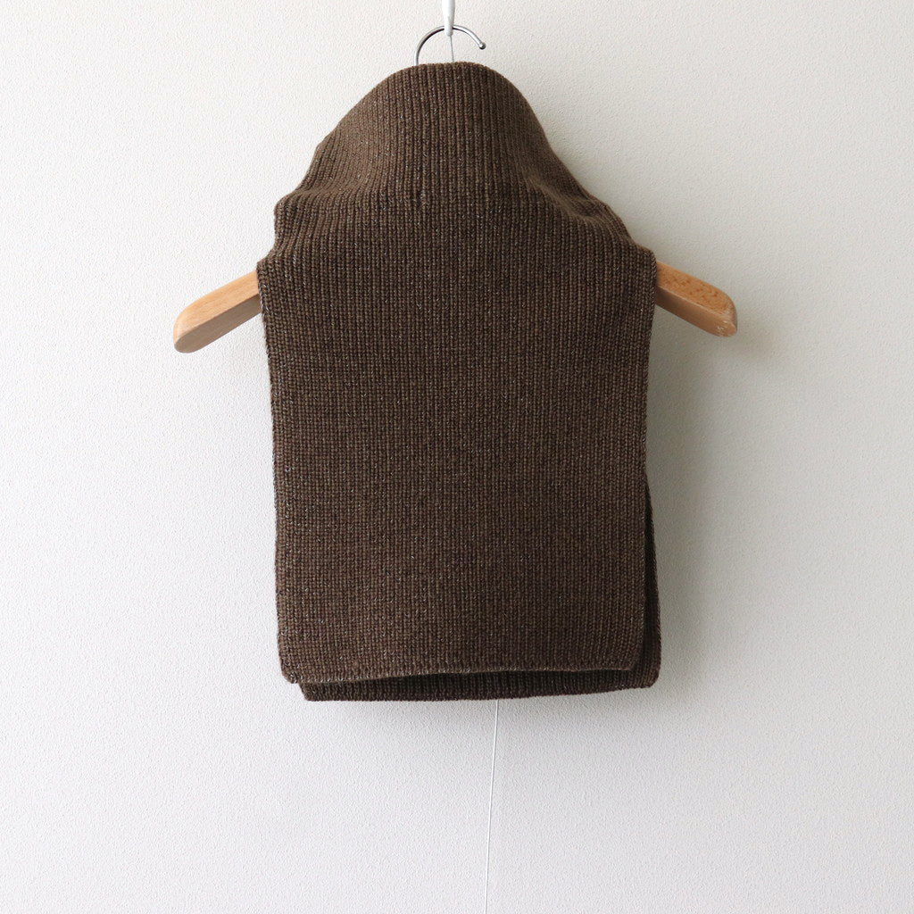 Stoma Neck warmer #Brown Mix [N-1304]