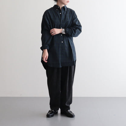 BUTTON DOWN SHIRT #BLACK WATCH [H2302-SH013]