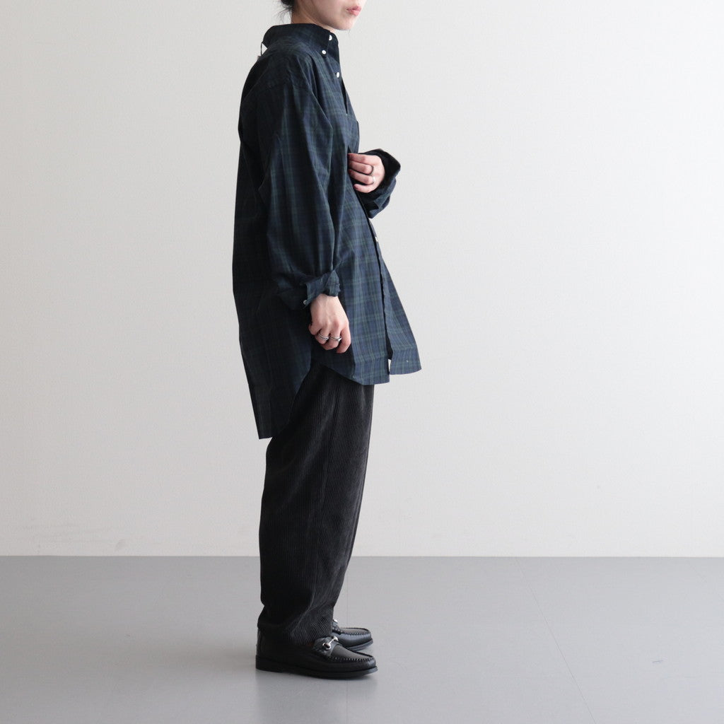 BUTTON DOWN SHIRT #BLACK WATCH [H2302-SH013]