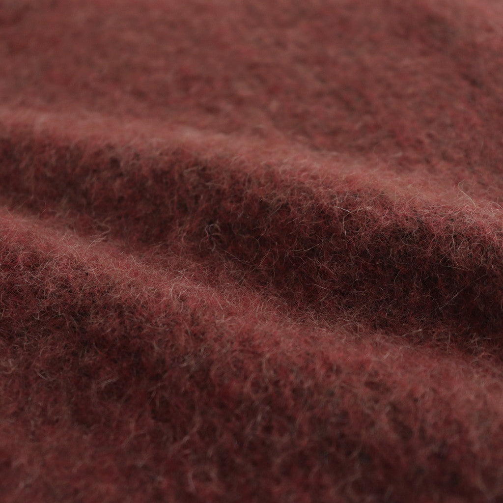 Mohair V/N Cardigan #Brick [2303-015]