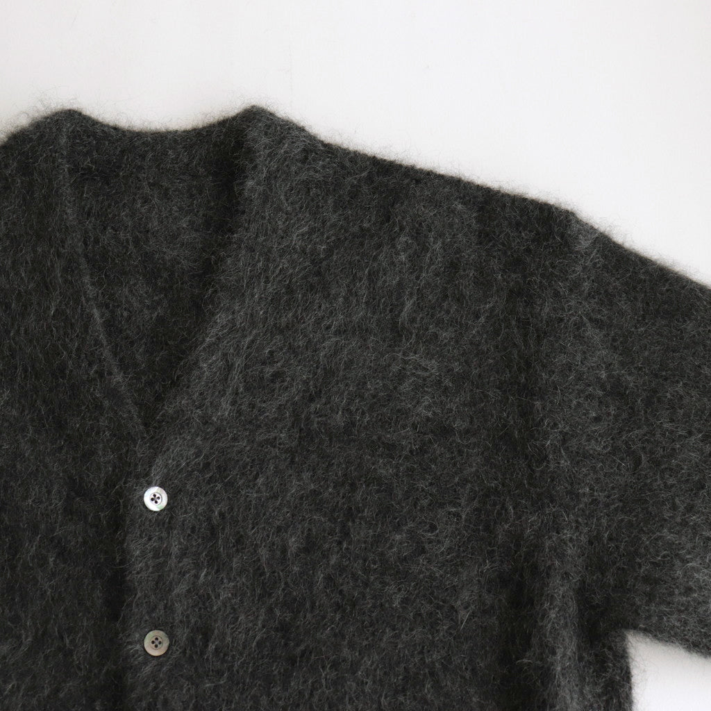 Mohair V/N Cardigan #C.Gray [2303-015] – ciacura