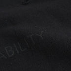 OVERSIZED REBUILD SWEAT LS #BLACK [ST.984]