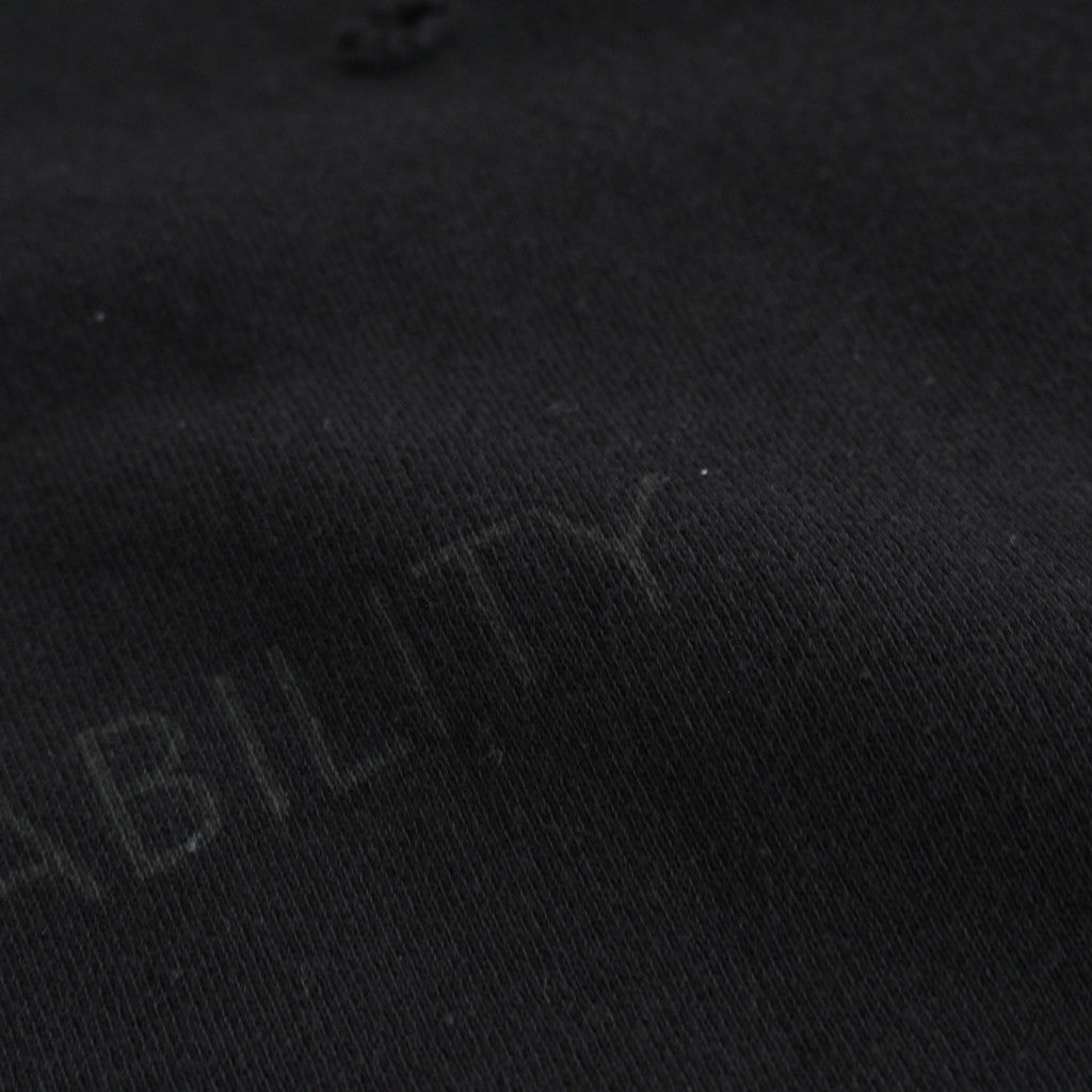 OVERSIZED REBUILD SWEAT LS #BLACK [ST.984]