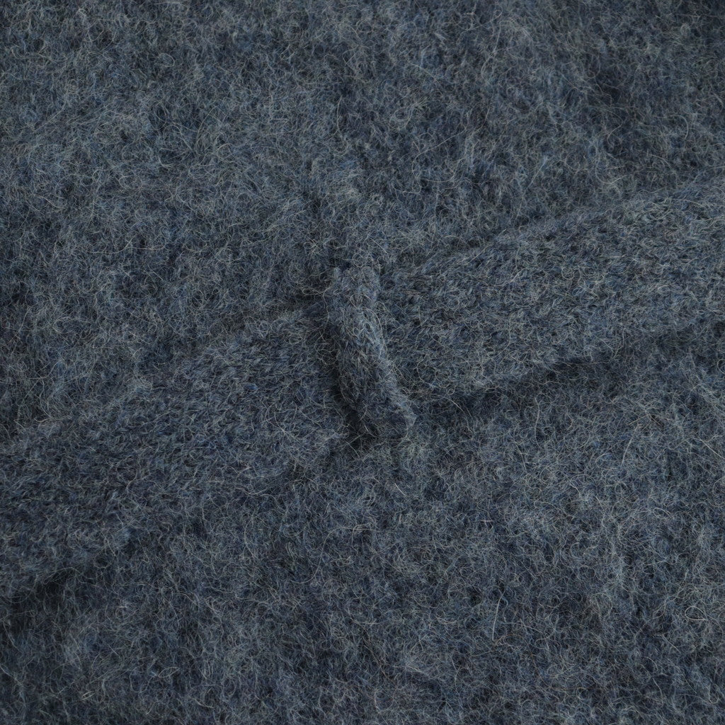 Suri Alpaca Short Gown #Blue [2303-016]