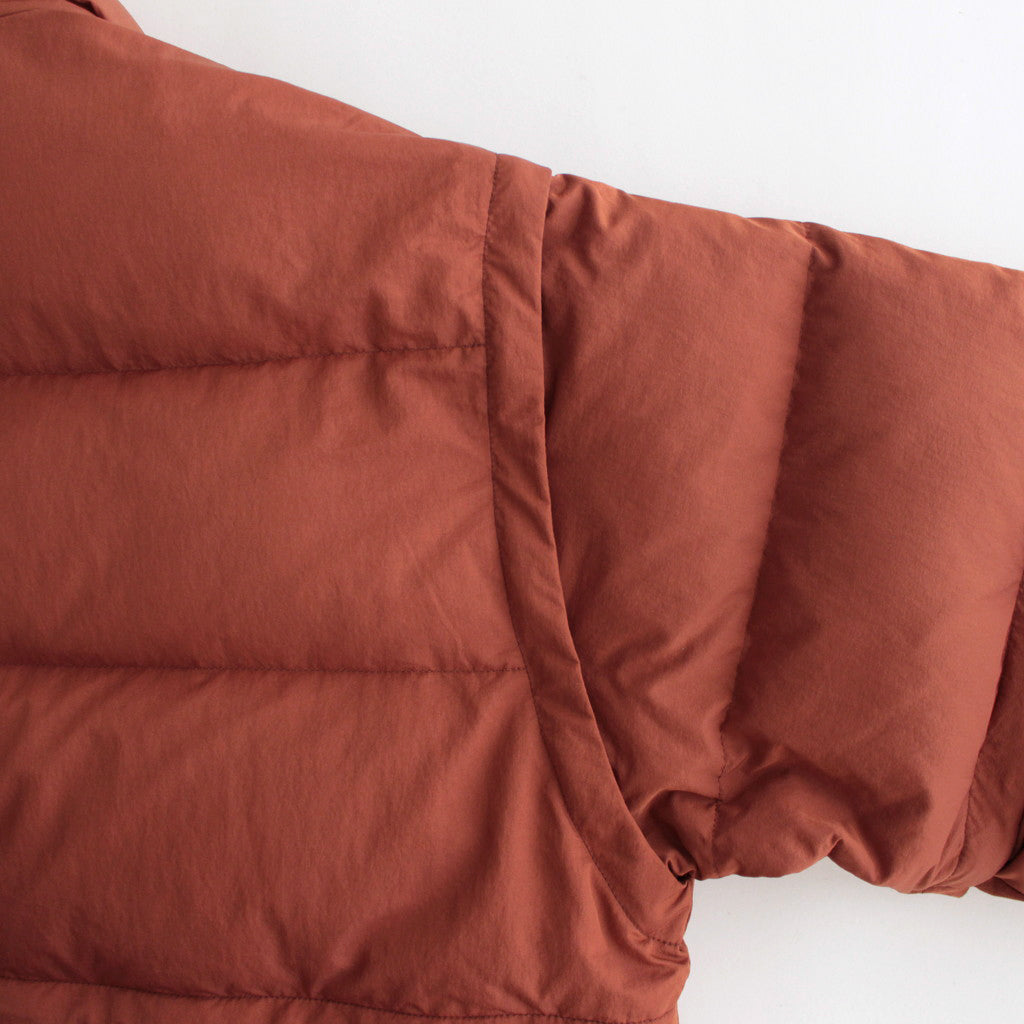 MULTI DETACHABLE RV DOWN JACKET #BRICK [YK23FW0529B]