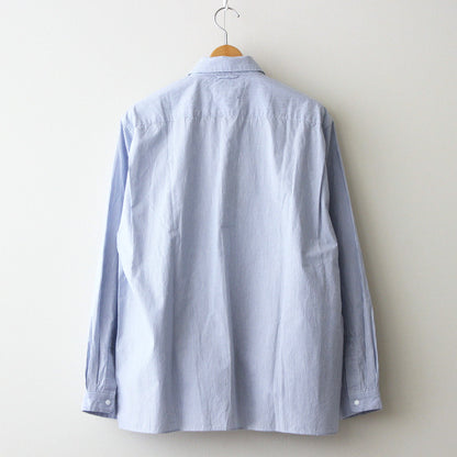 COMFORT SHIRT RELAX SQUARE #blue st [14119]