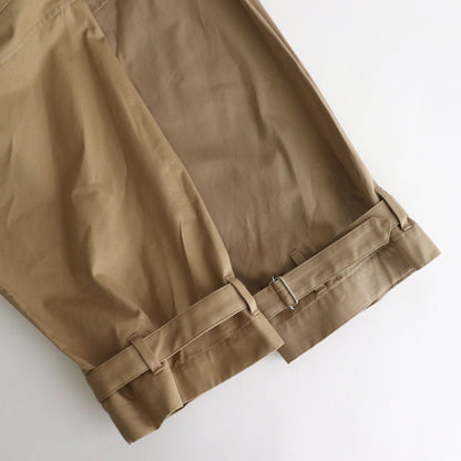 DETACHABLE WIDE TRENCH COAT #KHAKI [YK24FW0736C]