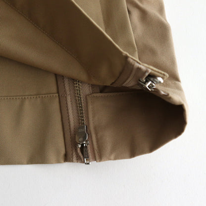 DETACHABLE WIDE TRENCH COAT #KHAKI [YK24FW0736C]