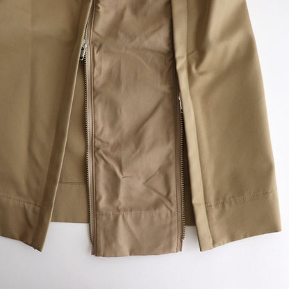 DETACHABLE WIDE TRENCH COAT #KHAKI [YK24FW0736C]