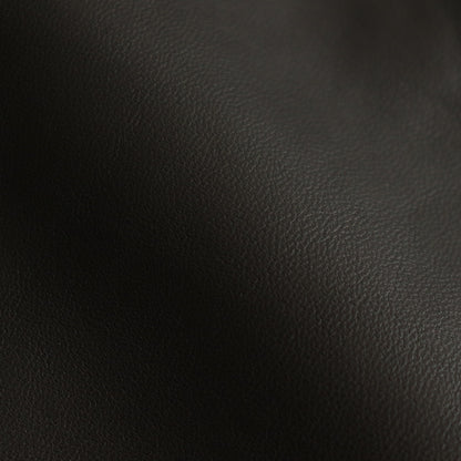 LEATHER DOUBLE BREASTED COAT #DARK BROWN [YK24FW0747C]