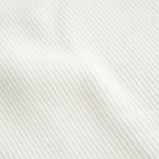 Waffle L/S Henley Neck Tee #WHITE [GU241-70136B]