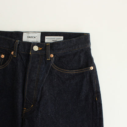 DENIM PANTS WIDE TAPERED #indigo [10-13W]